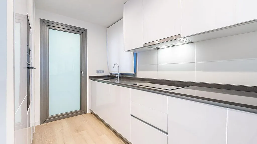 Cuisine - Apartment with Pool and Terrace in Salines