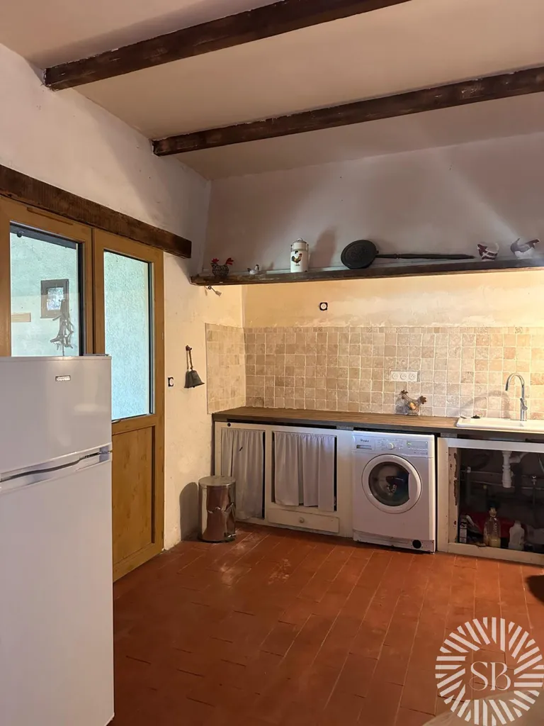 Kitchen - Authentic Mas with Large Garden in Noves