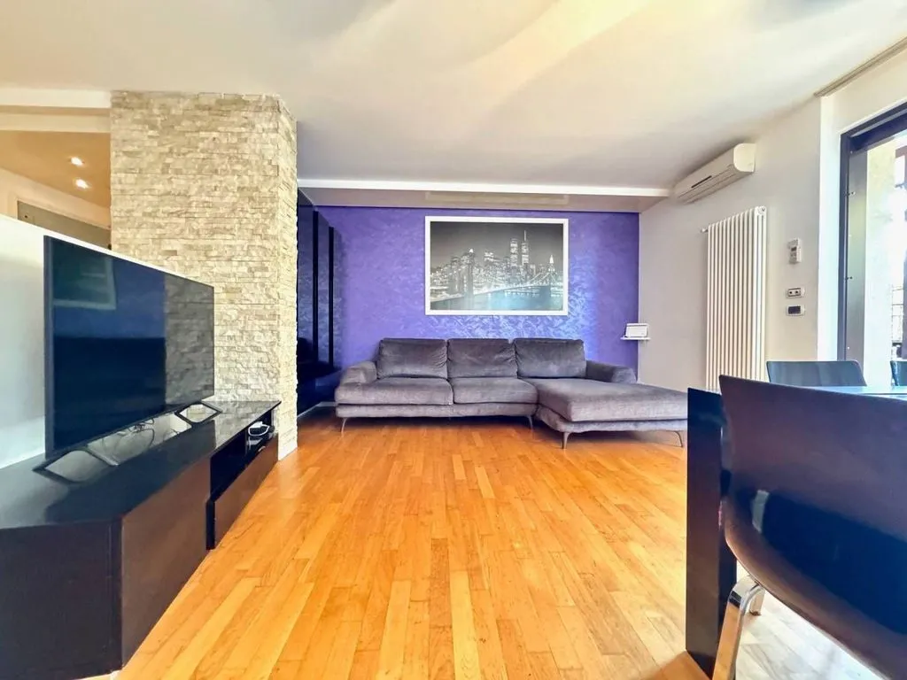 Séjour - Penthouse with Private Terraces in Laives