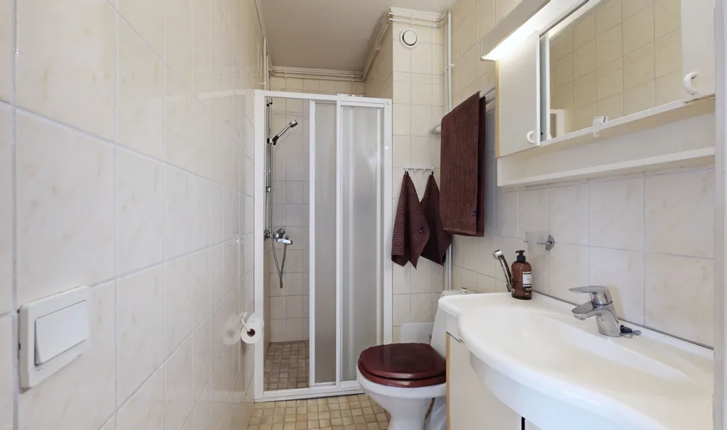 Salles de bain - Modernised Apartment with Terrace in Salo Centre
