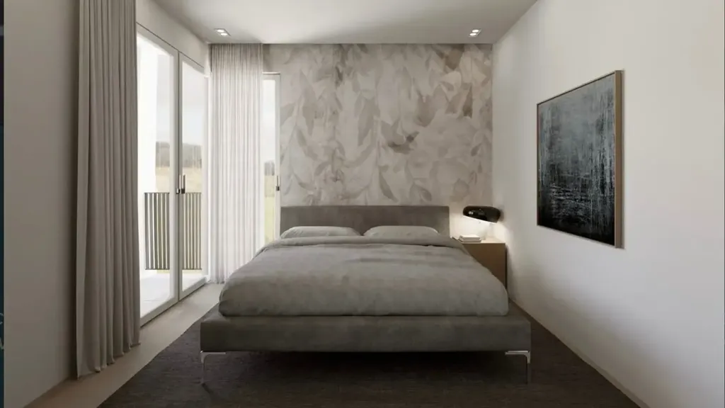 Bedrooms - Ground Floor Apartment with Private Garden in Florence