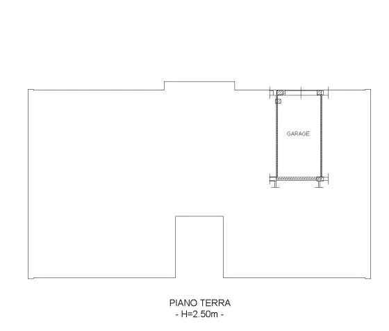 Plan - Modern Apartment with Terrace in Soliera