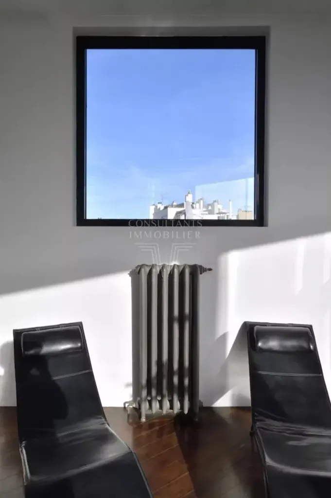 Séjour - Triplex Historique avec Terrasse à Paris