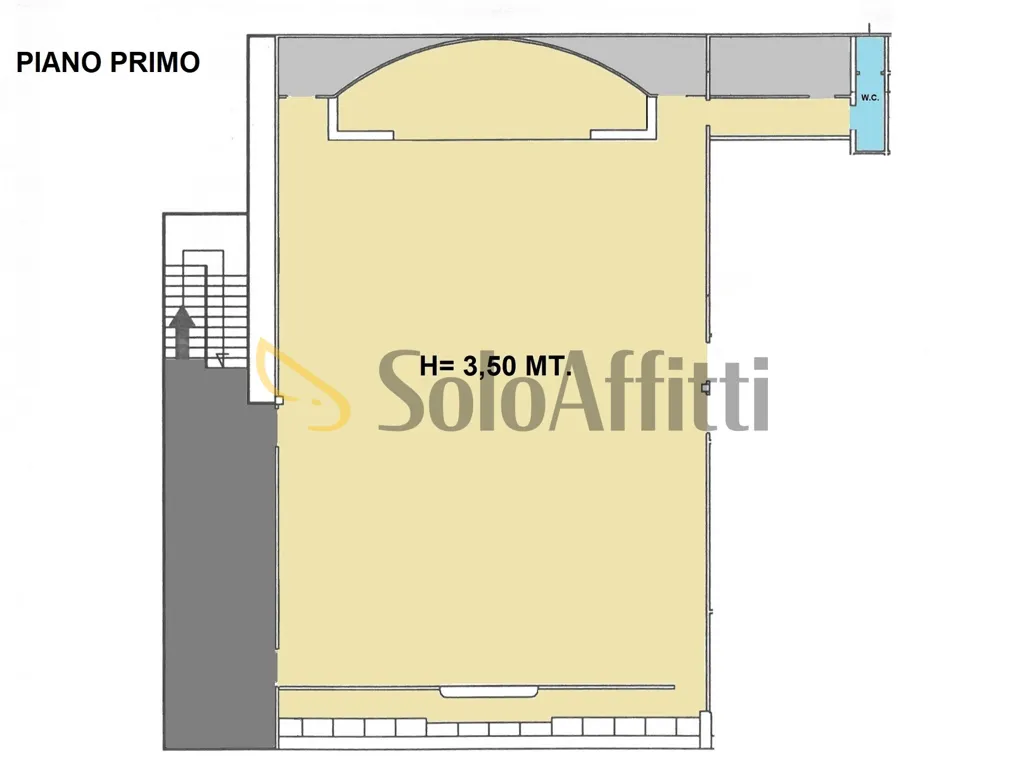 Plaan - Open Space Office with Parking in Catanzaro Lido