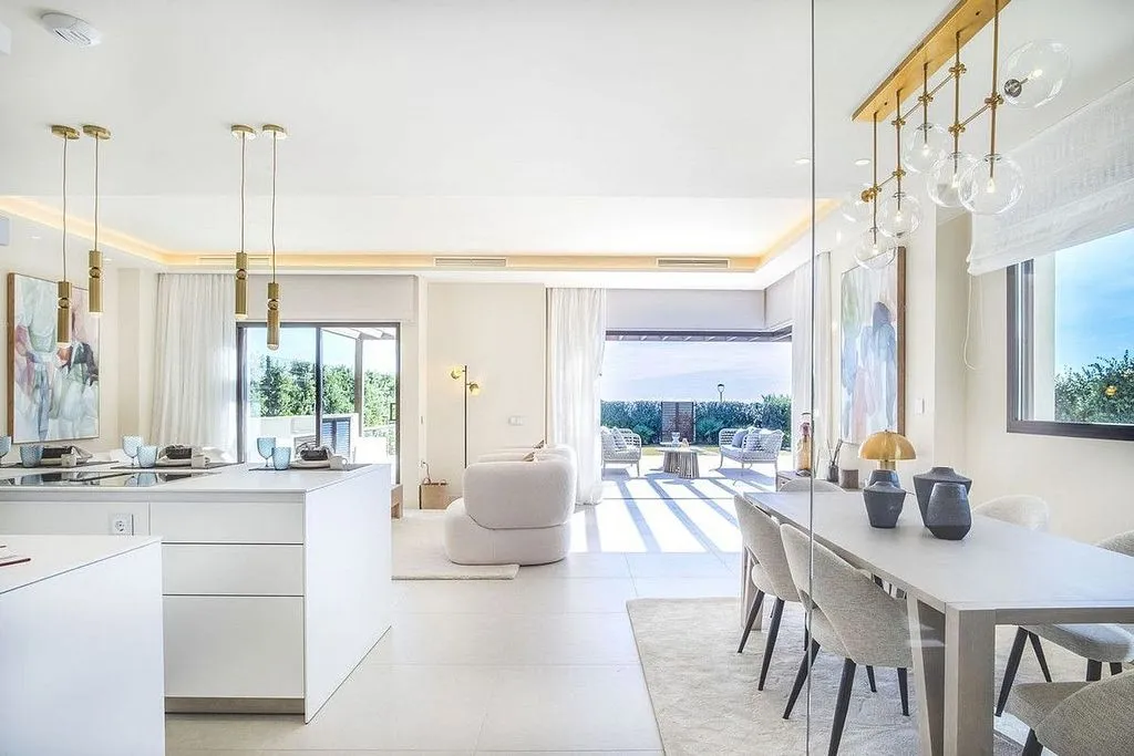 Köök - Modern Villa with Sea View in Estepona