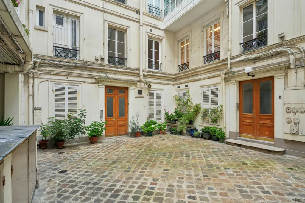 Jardin - Studio Lumineux avec Gardienne dans le 9ème Arrondissement