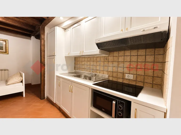 Köök - Restored Apartment in Fiuggi's Historic Centre