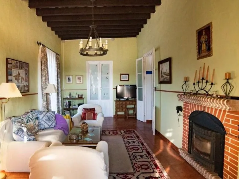 Living Room - Luxury Farmhouse with Pool in Ayamonte