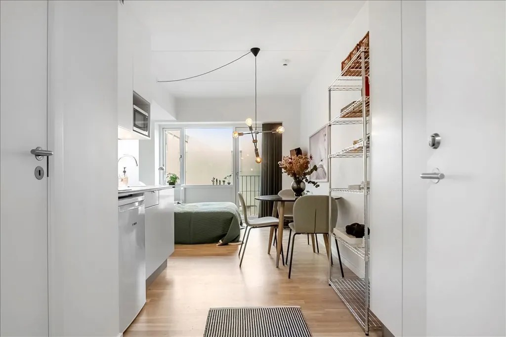 Entrée - Studio Flat with Balcony in Aarhus N