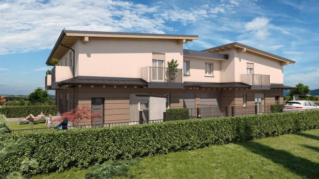 New Villa with Private Garden in Caravaggio
