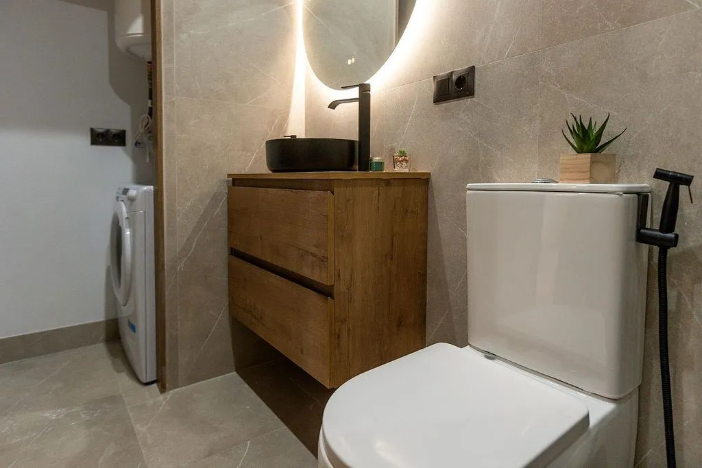 Salles de bain - Studio in Albaicín with Air Conditioning