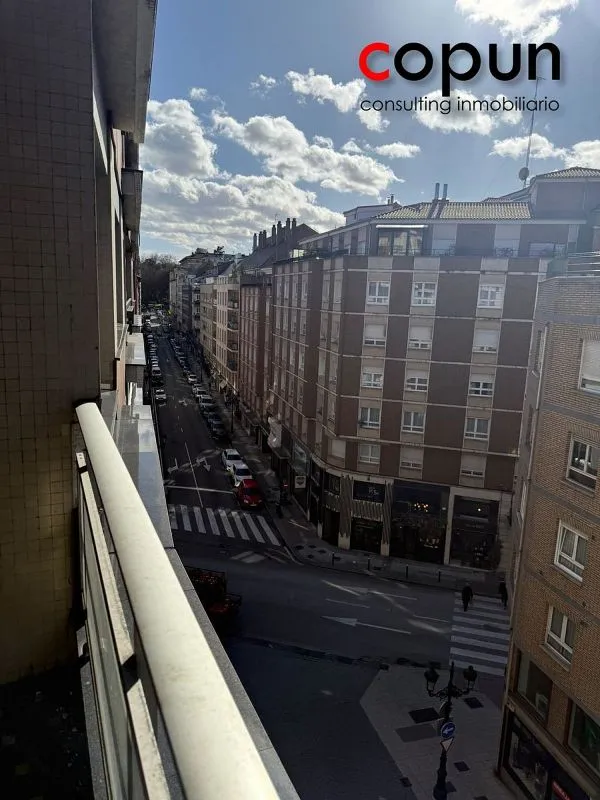 Balcony - Apartment with Terrace in Oviedo Centre