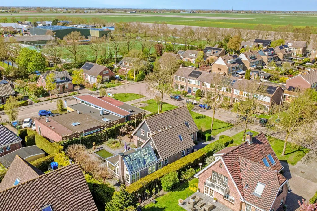 Õhuvaade - Detached House with Serre and Wine Cellar in Middenbeemster