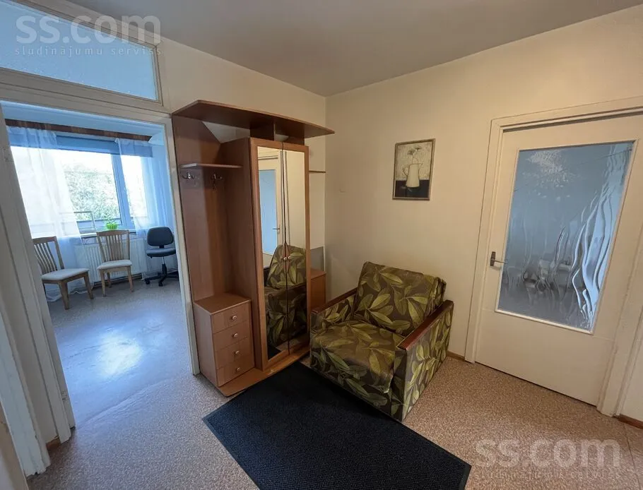 Séjour - 3-Bedroom Flat with Balcony in Bauska