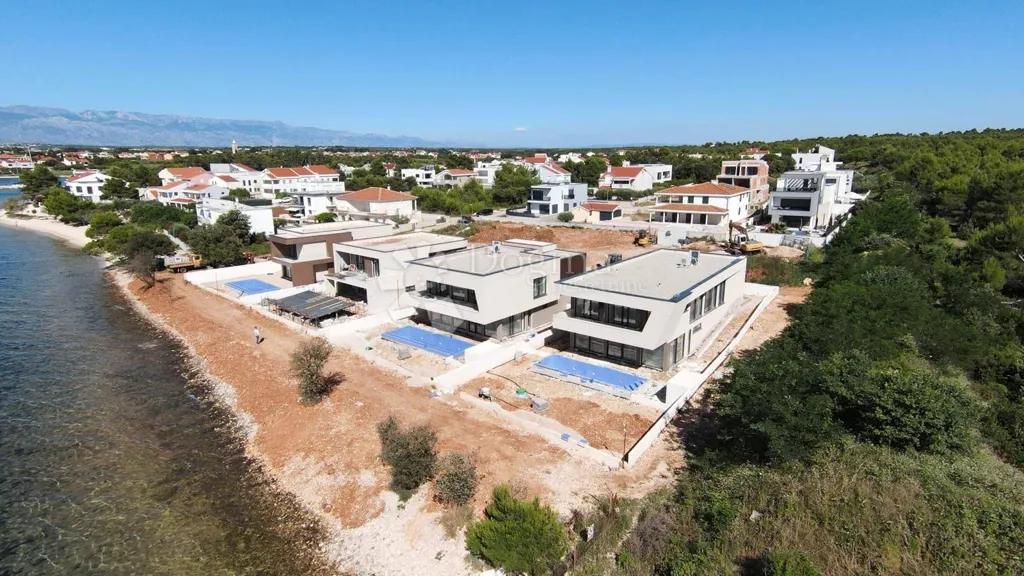 Vue aérienne - Modern Villa with Sea View in Nin