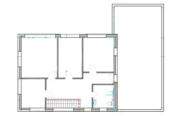 Plan - New Stone House with Balcony in Sindi