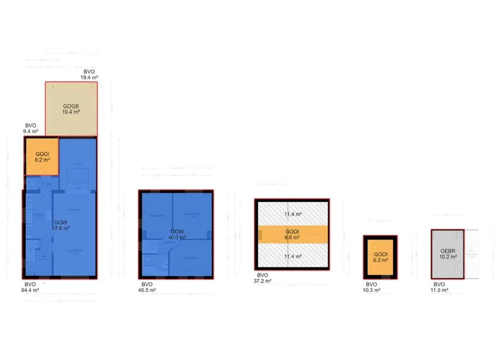 Floor Plan - Characterful Two-Storey House with Garden in Reuver