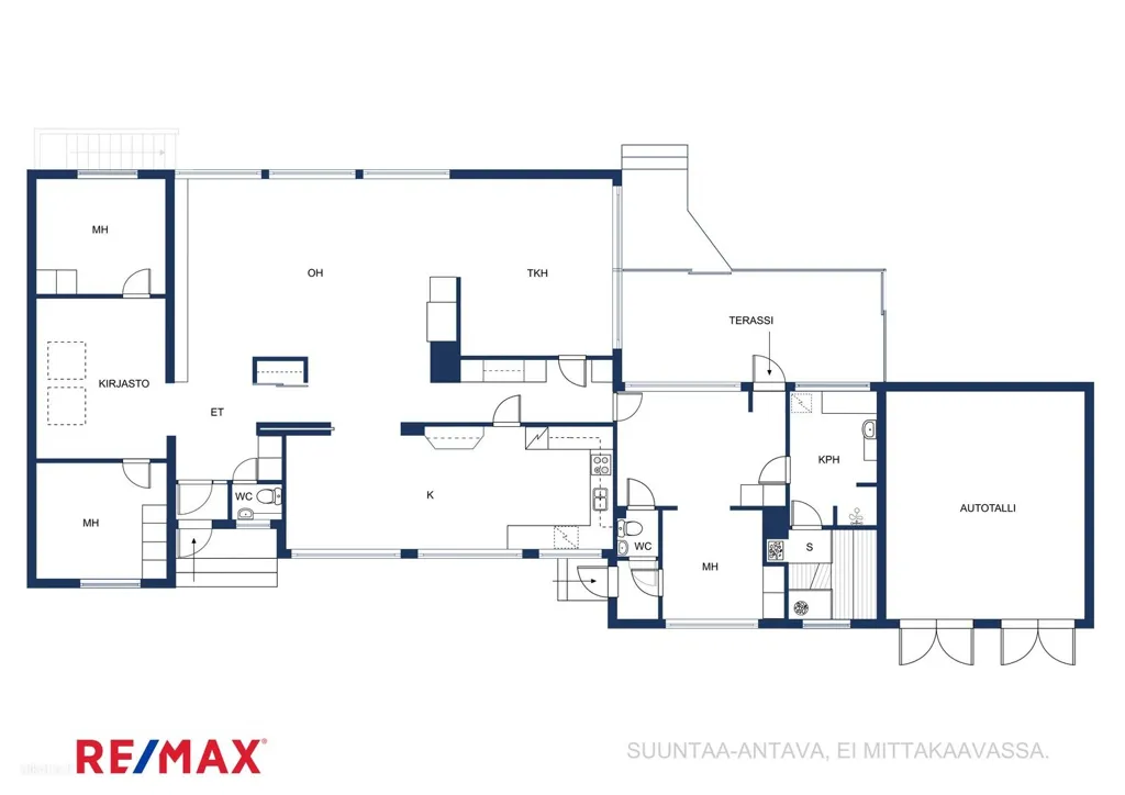 Plan - Beachfront House with Private Shore in Hirvensalo