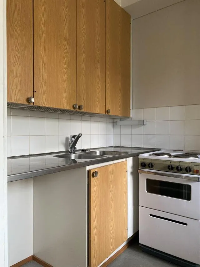 Cuisine - Apartment with Balcony in Ruovesi