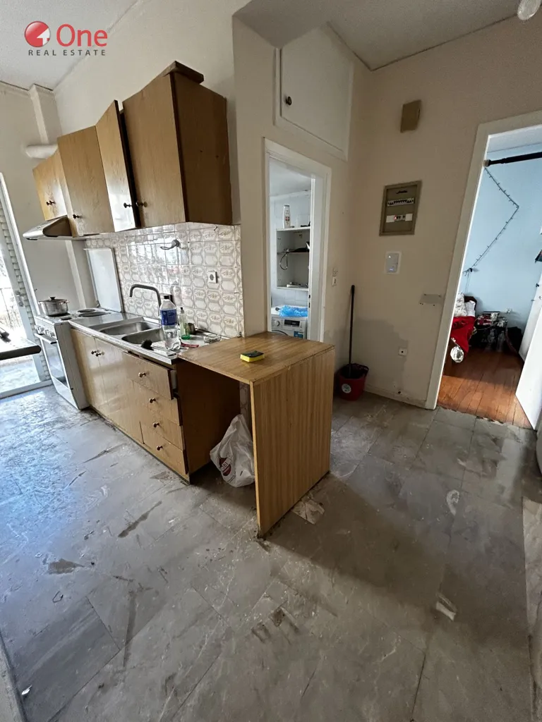 Kitchen - Airy Apartment with Elevator in Athens Centre