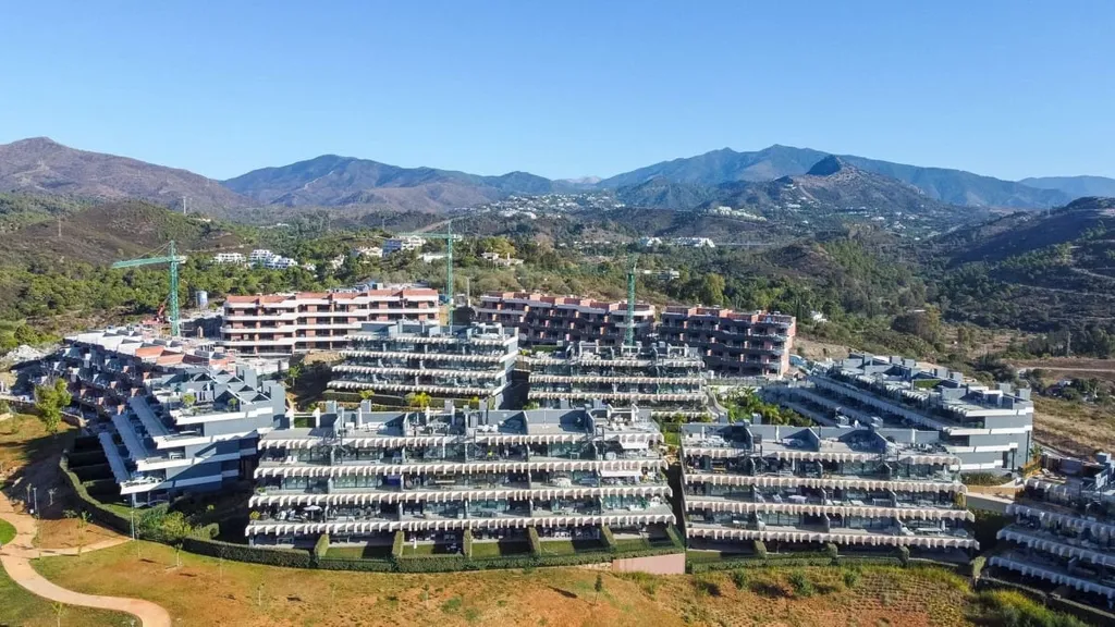 Õhuvaade - Apartment with Large Terrace in Estepona
