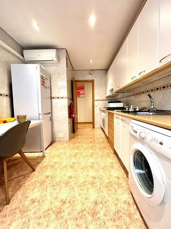 Köök - 3-Bedroom Flat with A/C in Almagro