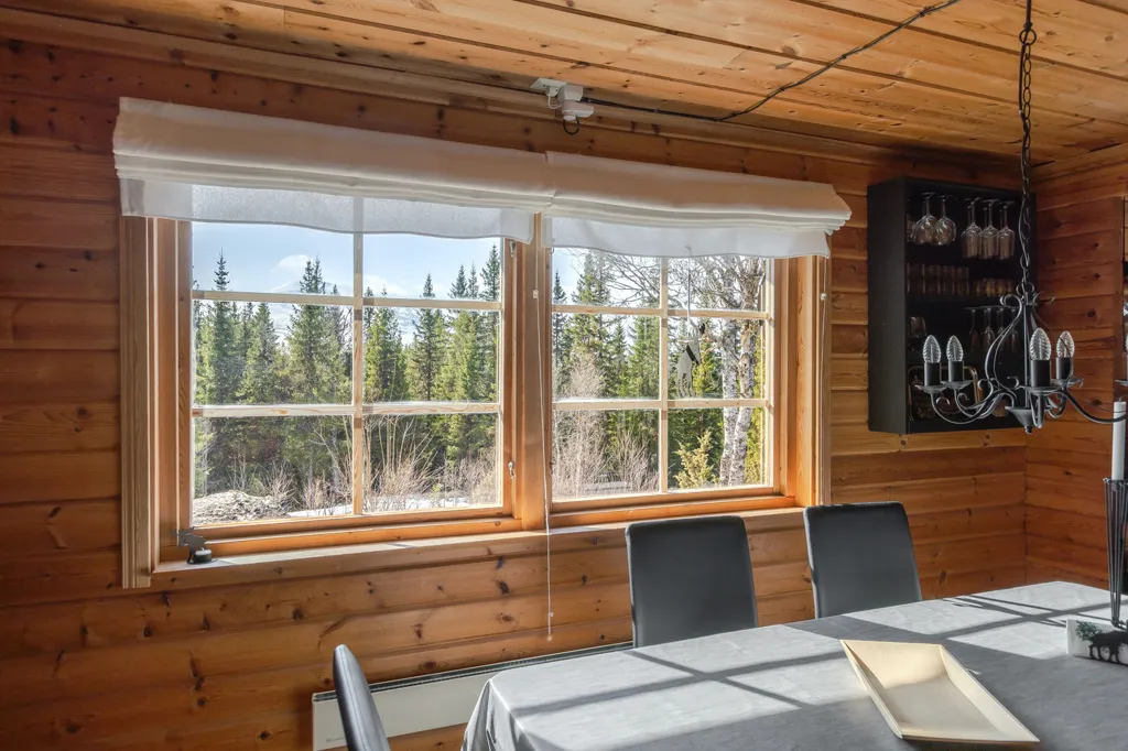 Salle à manger - Cottage with Ski Trails in Jämtland