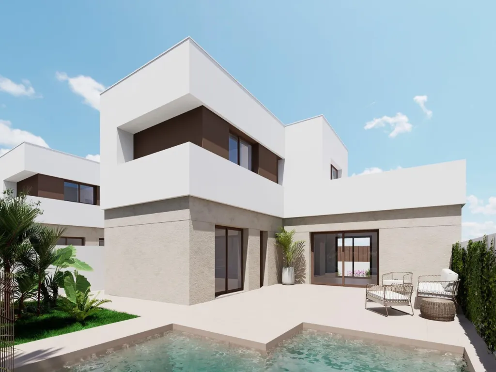 Exterior - Villa with Private Garden in Los Alcázares