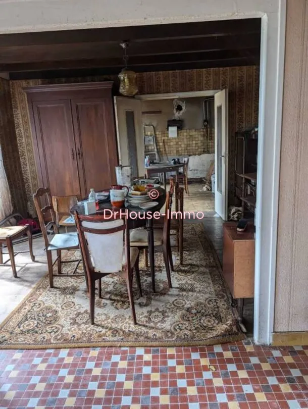 Salle à manger - Longère avec Dépendances à Langourla