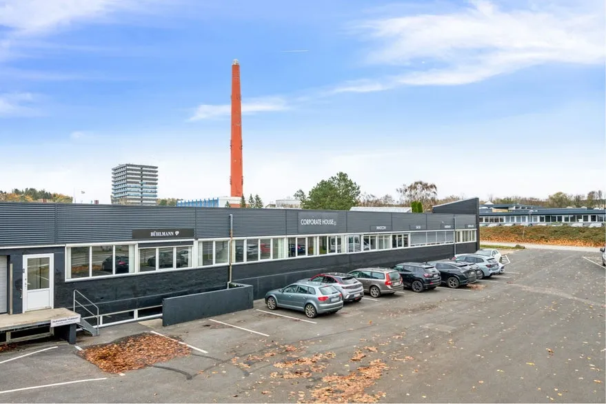 Ärihoone asukohas Aalborg