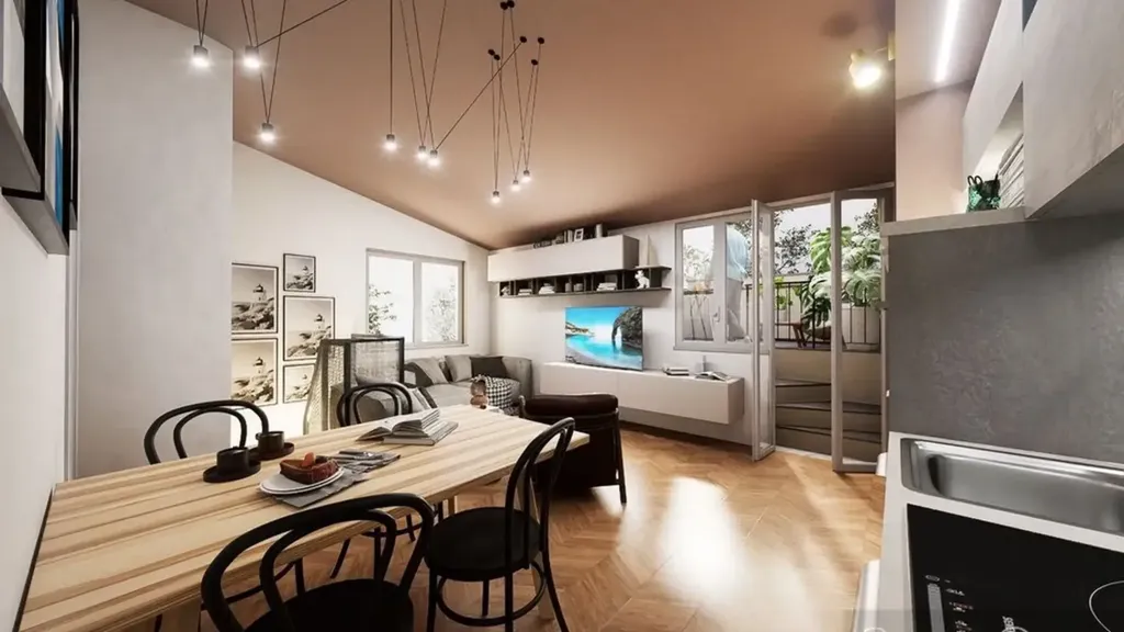Salle à manger - Characterful Apartment with Garden in Florence