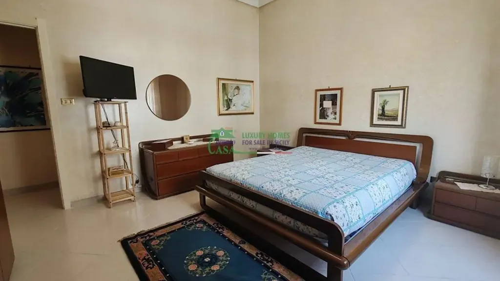 Camere da letto - 3rd Floor Apartment with Garage in Ragusa