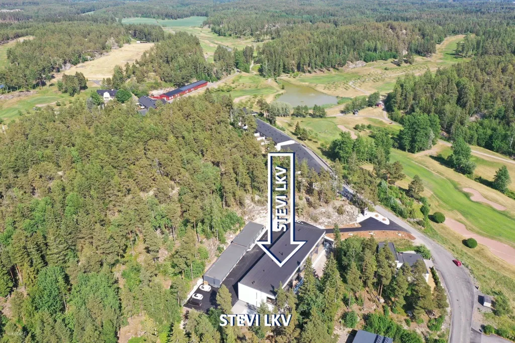 Vista aerea - Modern Apartment with Garden in Naantali