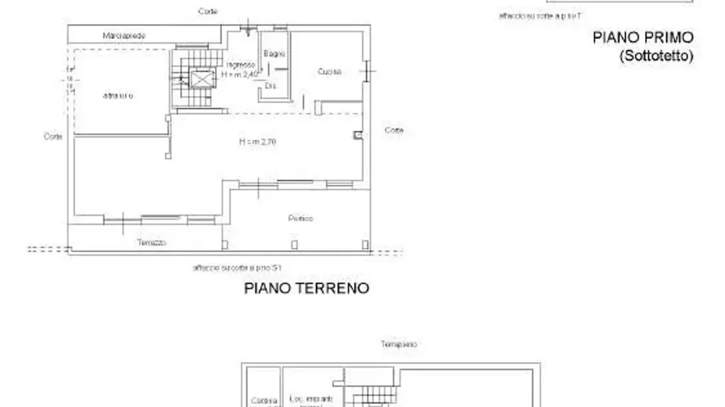 Plan - Luxury Villa with Panoramic View in Sanremo Foce