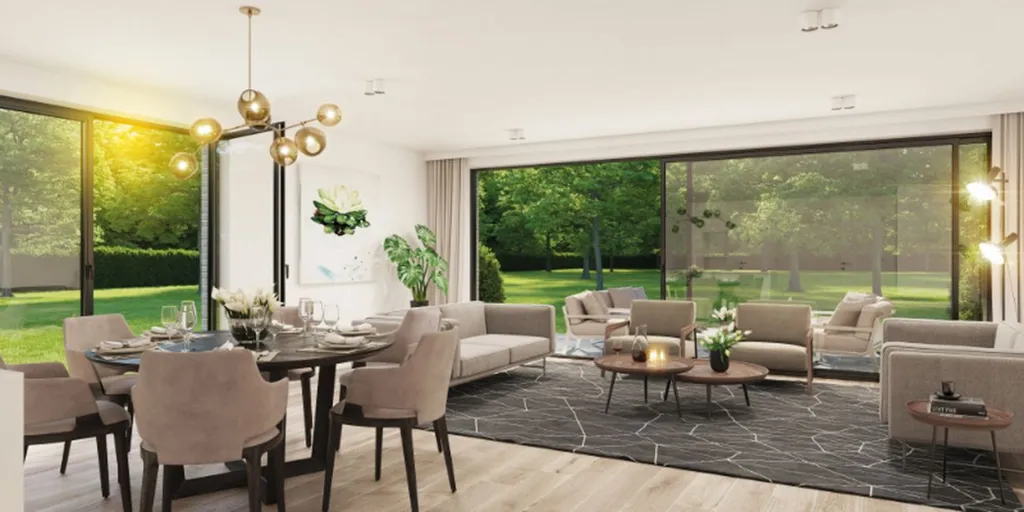 Elutuba - New Build with Green Views in Adegem
