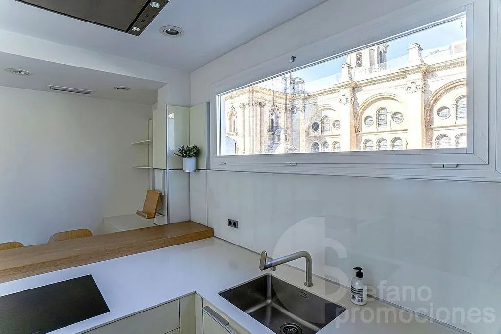 Cucina - Duplex Penthouse with Cathedral Views in Málaga