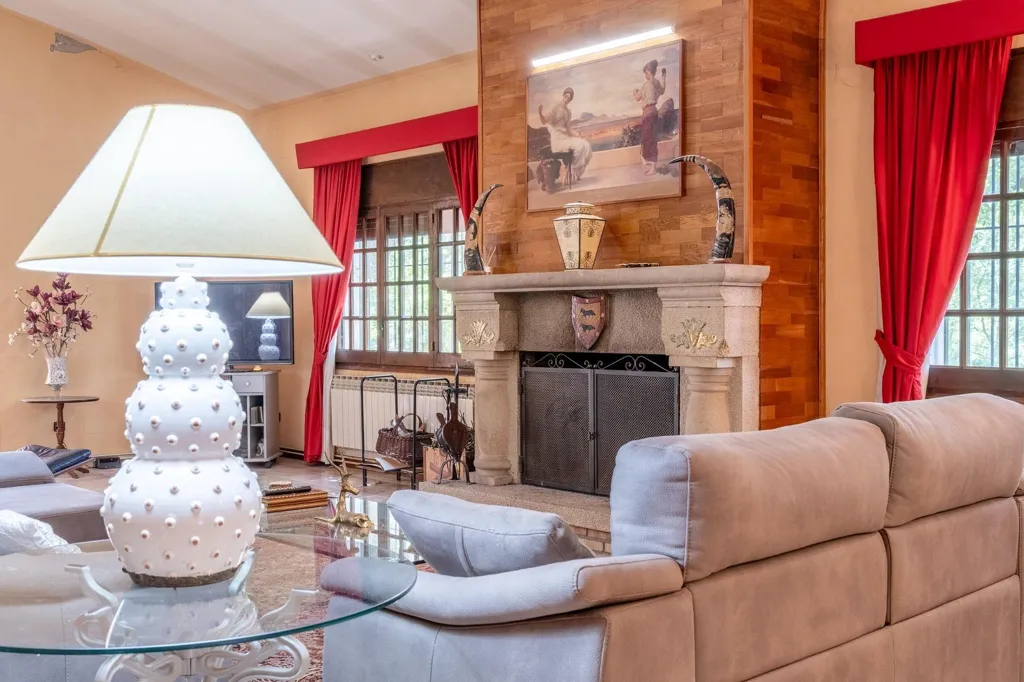 Séjour - Classic Style Villa with Pool in Caldes de Malavella