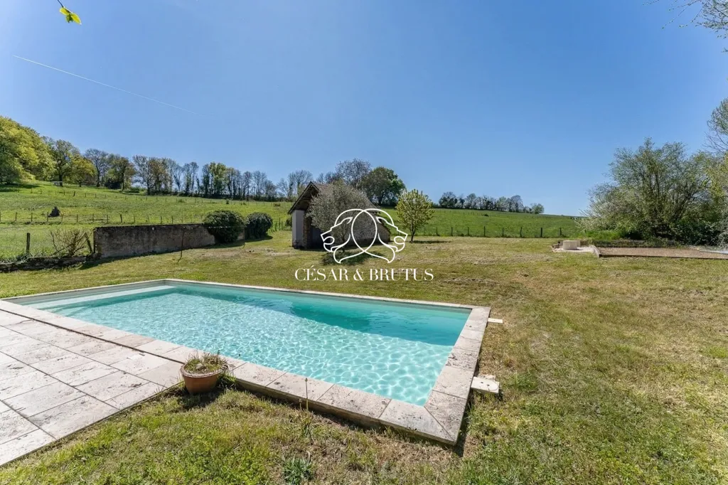Bassein - Renovated Stone House with Pool in Chozeau