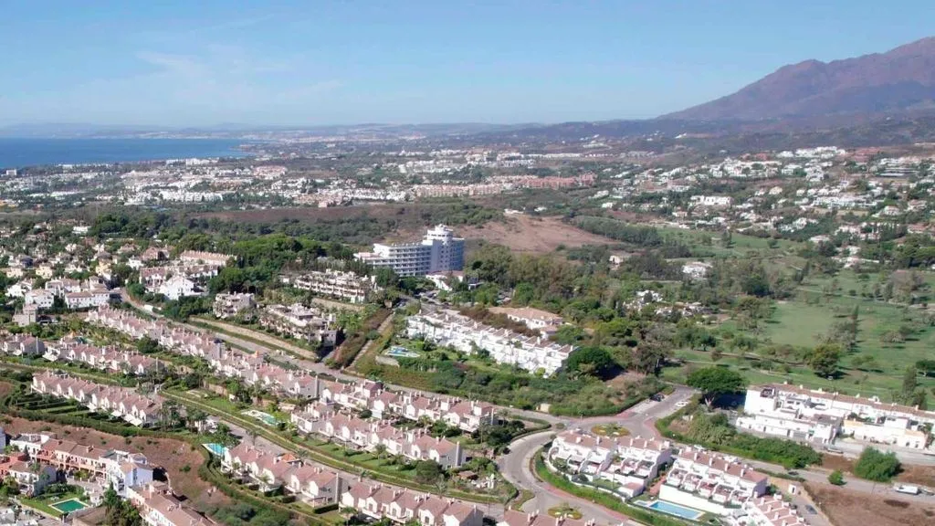 Aerial - Luxury Villa with Sea View in Marbella
