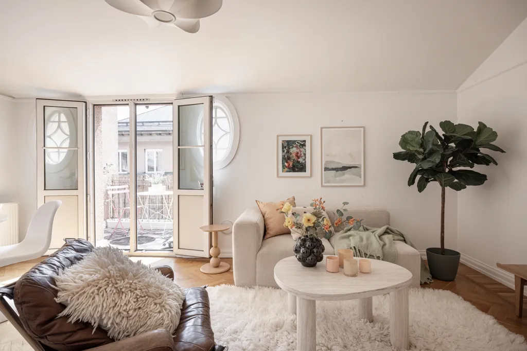 Séjour - Charming Apartment with Balcony in Davidshall