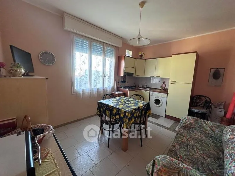 Söögituba - Fourth Floor Apartment with Sea View in Comacchio