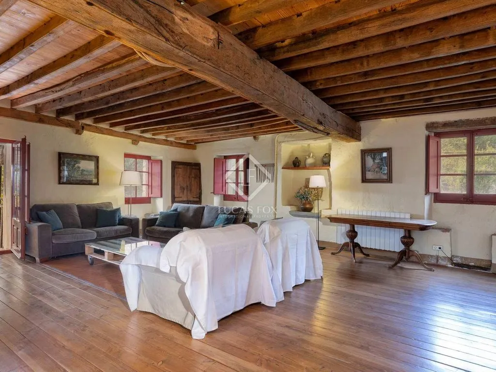 Soggiorno - Country House with Pool in Alta Garrotxa