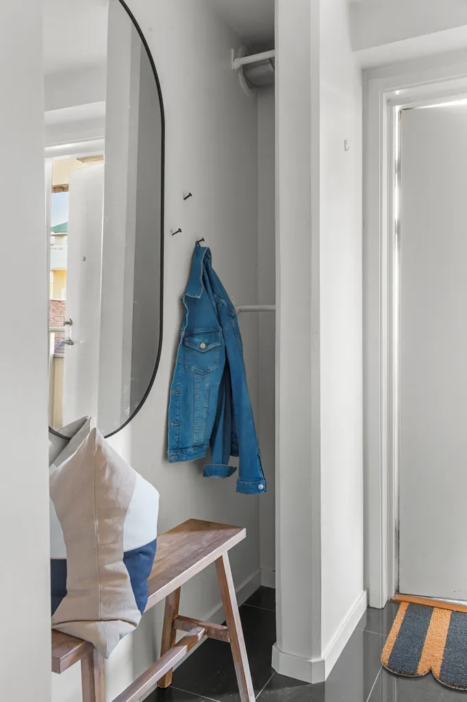 Entrée - Apartment with Balcony in Central Varberg