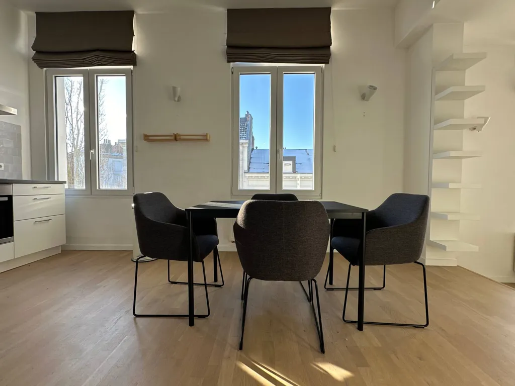 Söögituba - Duplex Apartment with Rooftop Terrace in Antwerp