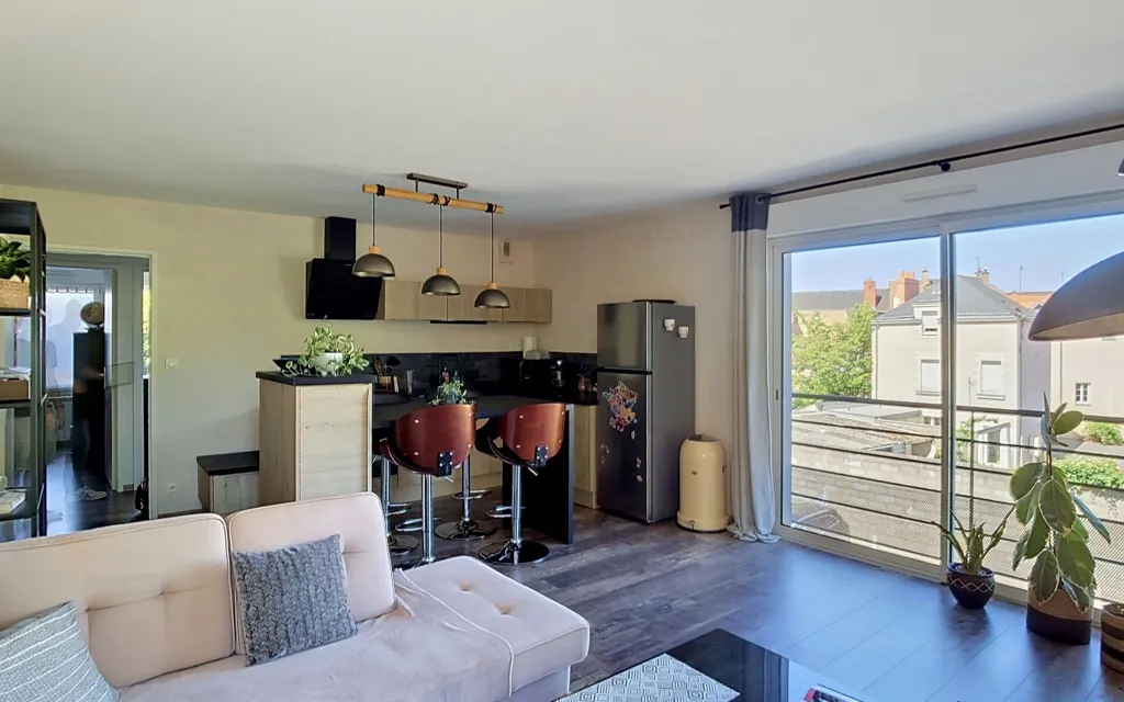 Séjour - Appartement T3 avec Garage à Pont-Rousseau