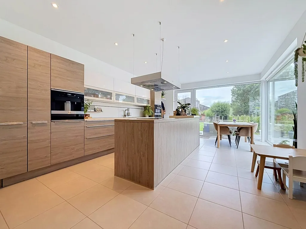Cucina - Contemporary House with Solar Panels in Erembodegem