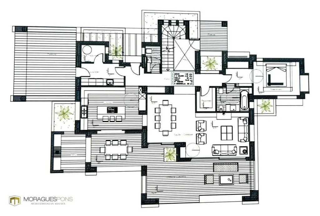 Plan - Luxury Villa with Pool in Javea, Valencia