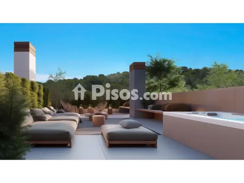 Terraza - Ático con solárium en La Nucía Pines