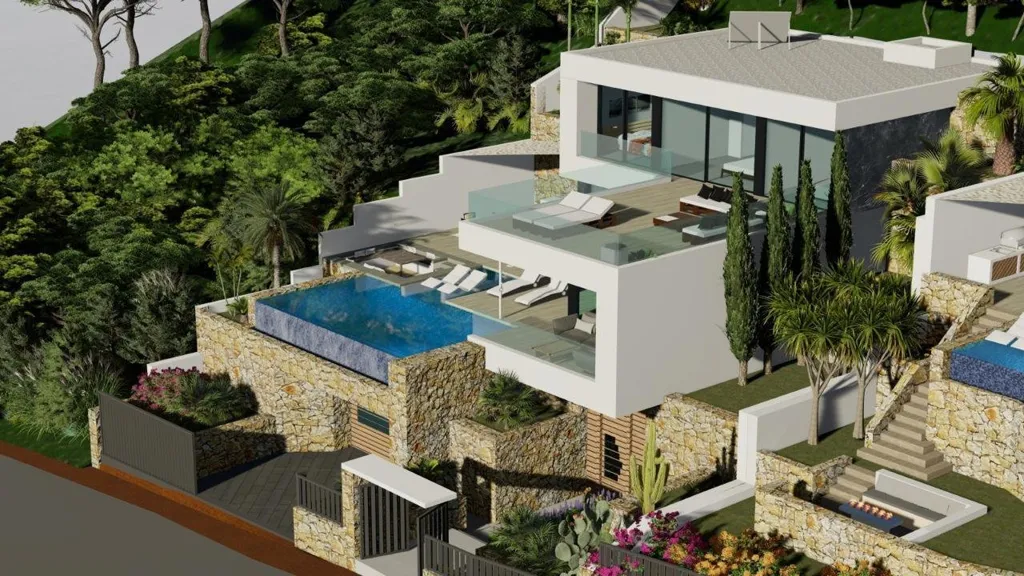 New Villa with Sea Views in Calpe