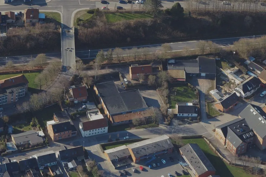 Aerial - Versatile Office Space in Nykøbing Mors Centre